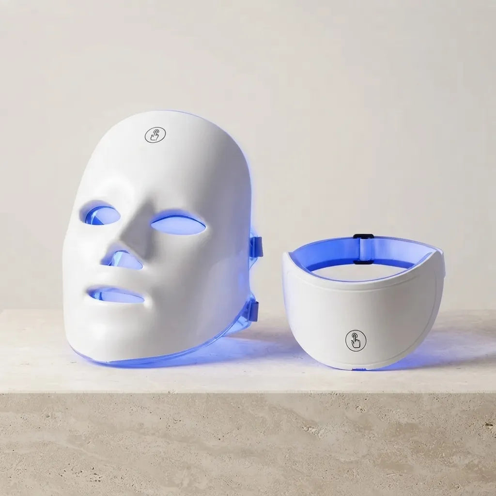 LumaGlow 7-Color LED Photon Therapy Mask – Touch Screen Skin Rejuvenation