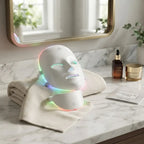 LumaGlow 7-Color LED Photon Therapy Mask – Touch Screen Skin Rejuvenation