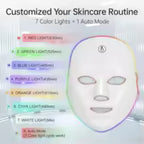 LumaGlow 7-Color LED Photon Therapy Mask – Touch Screen Skin Rejuvenation